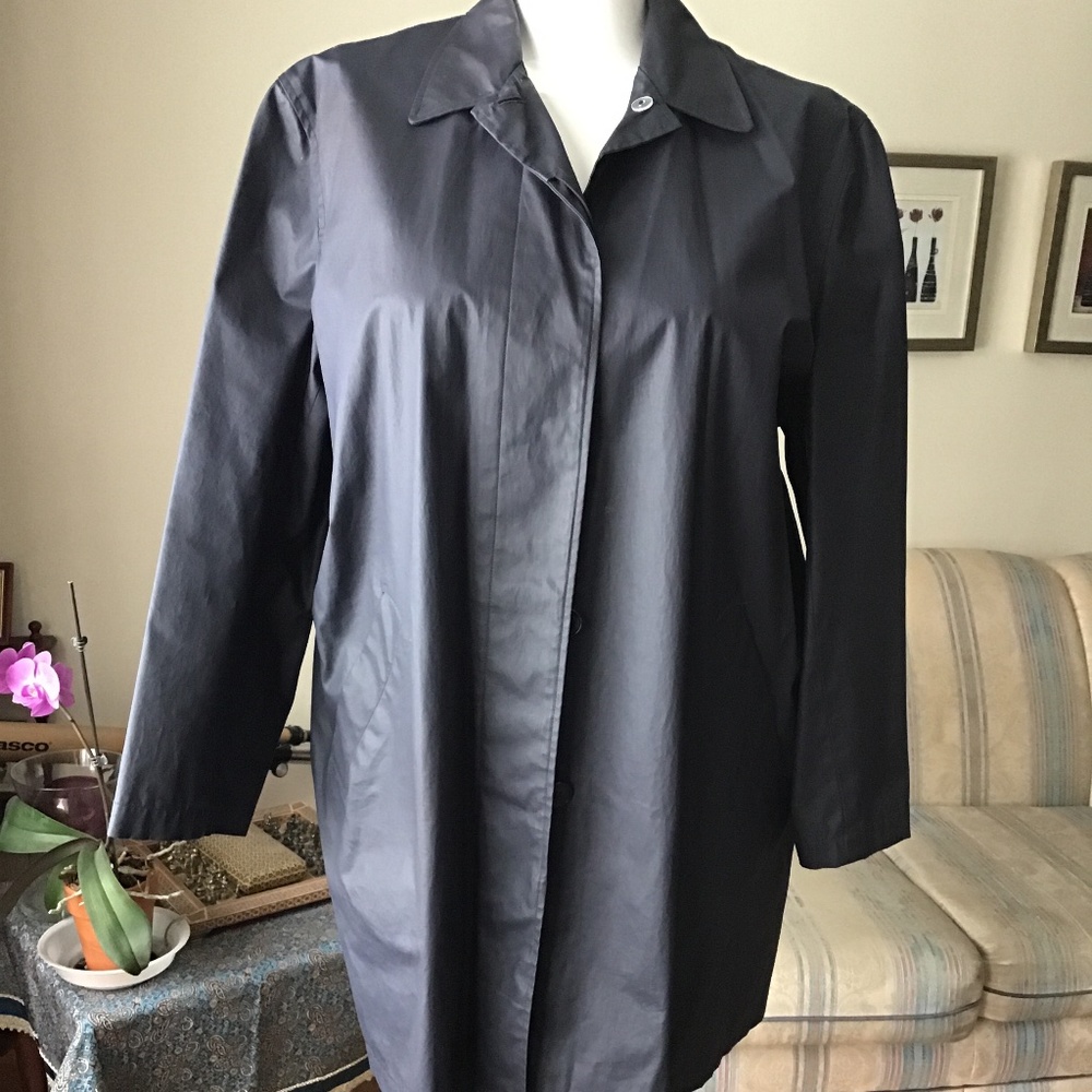 NWOT Jones New York long rain jacket